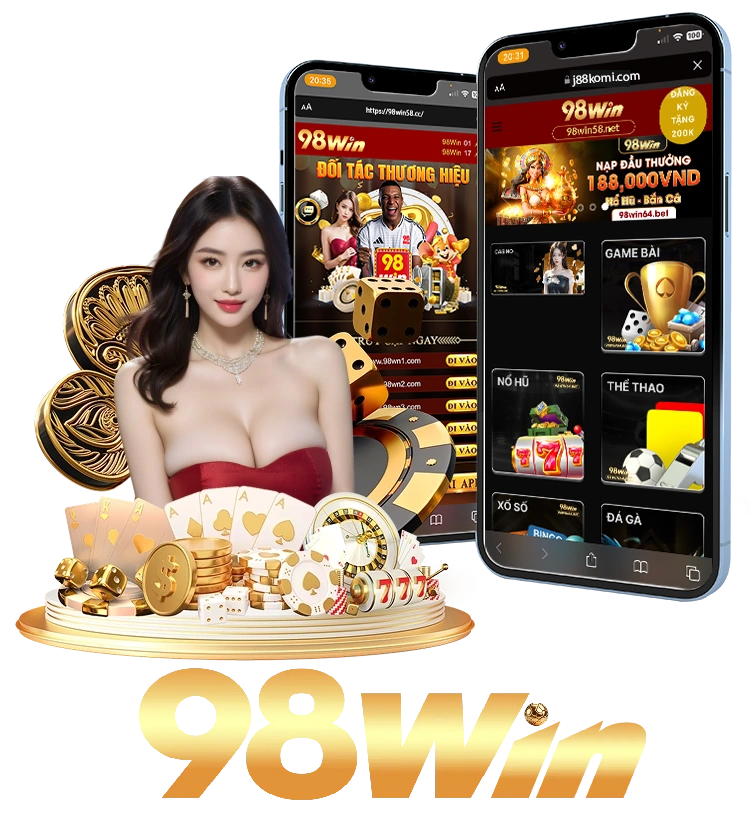 Hình minh họa ứng dụng 98Win trên thiết bị di động